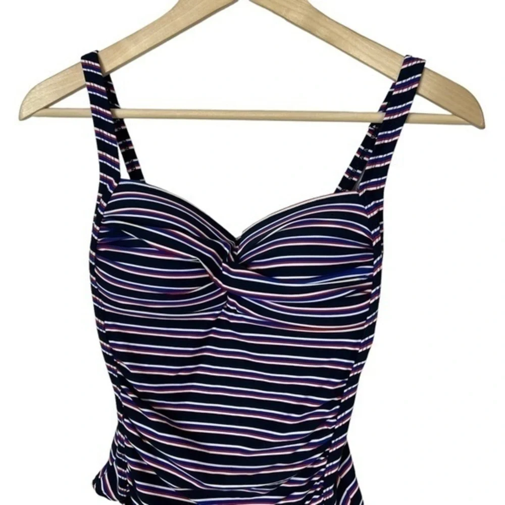 Niptuck Swim Joanne Twist Front Design Tummy Control One Piece Swimsuit